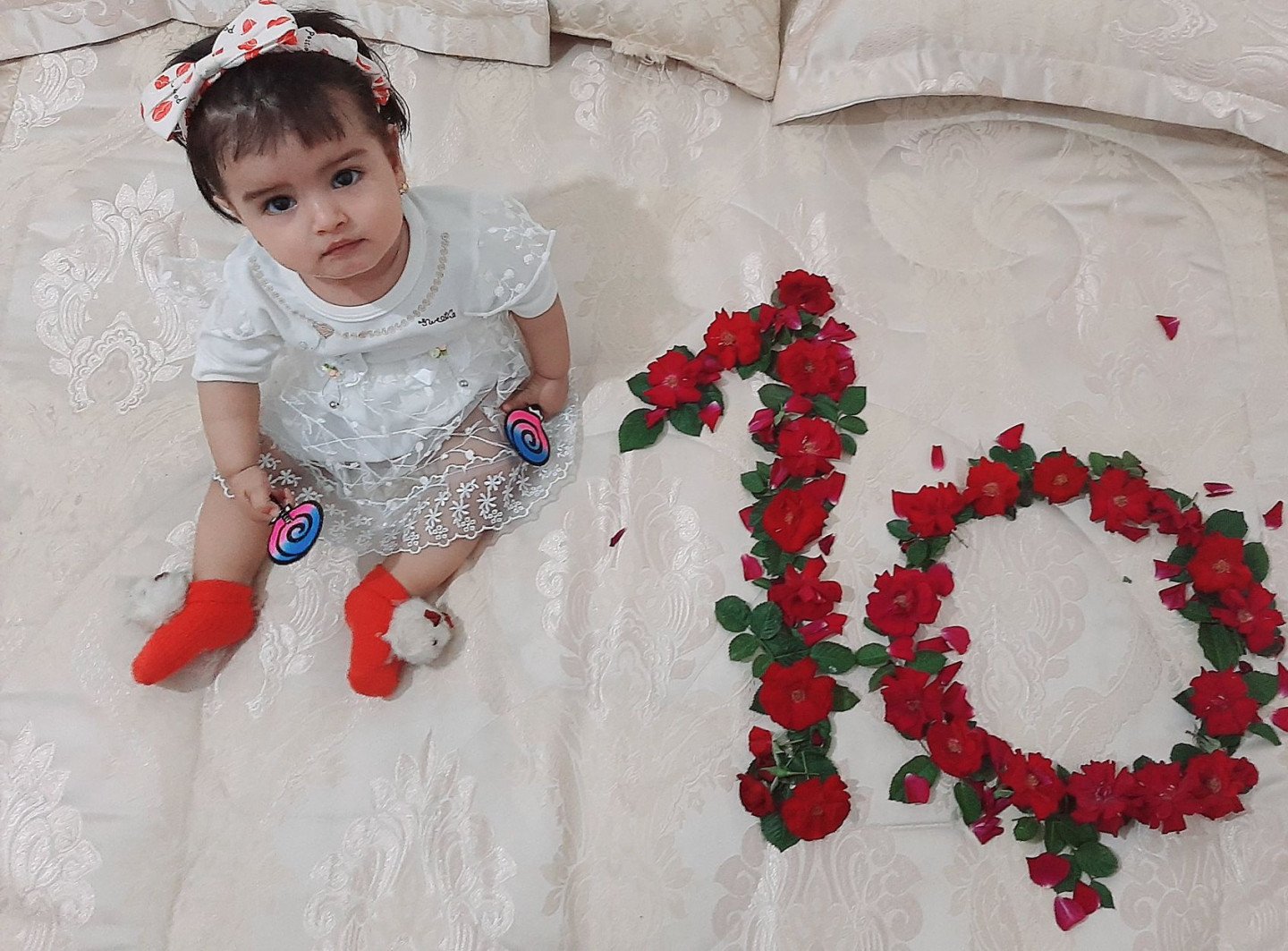 ده ماهگی نوزاد عسل کوشکی