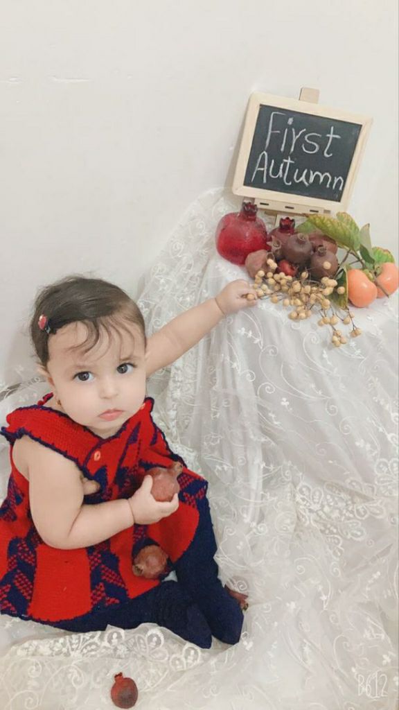 هشت ماهگی نوزاد مهرسا بنی اسد