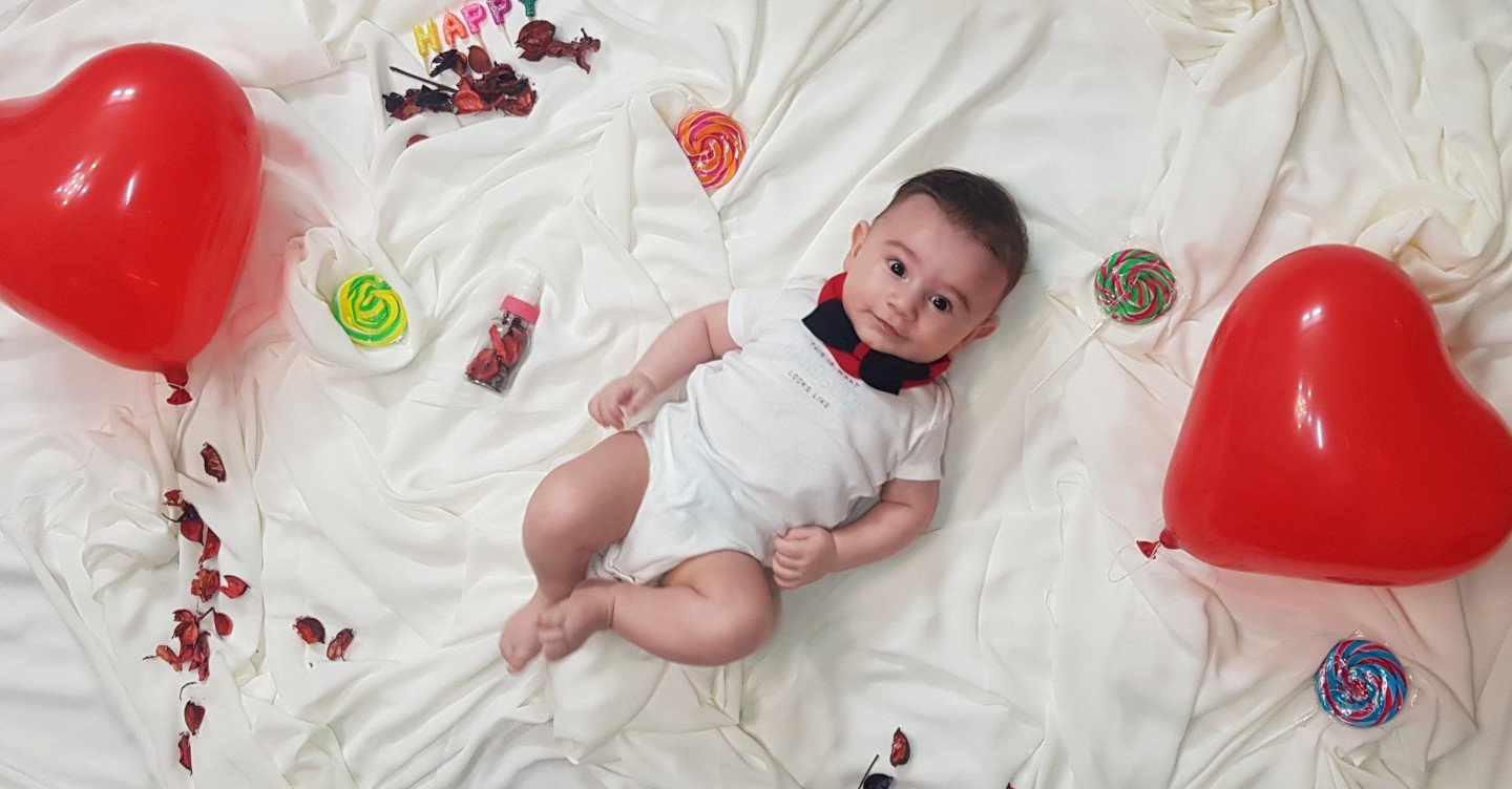 جشن ولنتاین کودک آدرین بوستانی