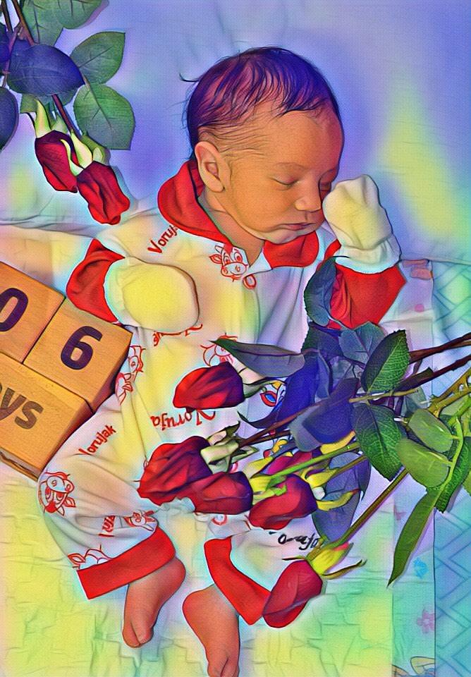 به دنیا اومدنم آدرین بوستانی