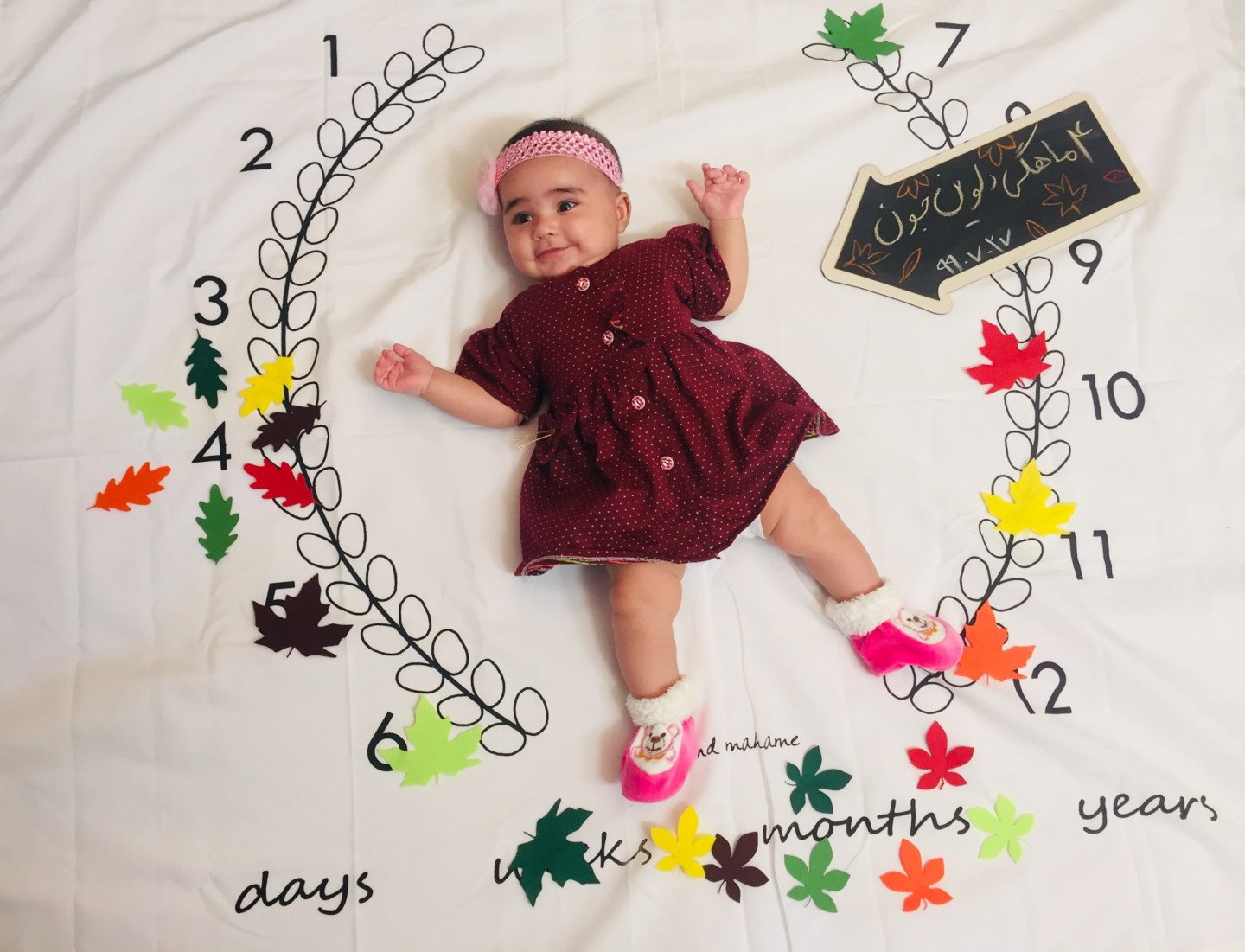 چهار ماهگی نوزاد دلوین قربانی