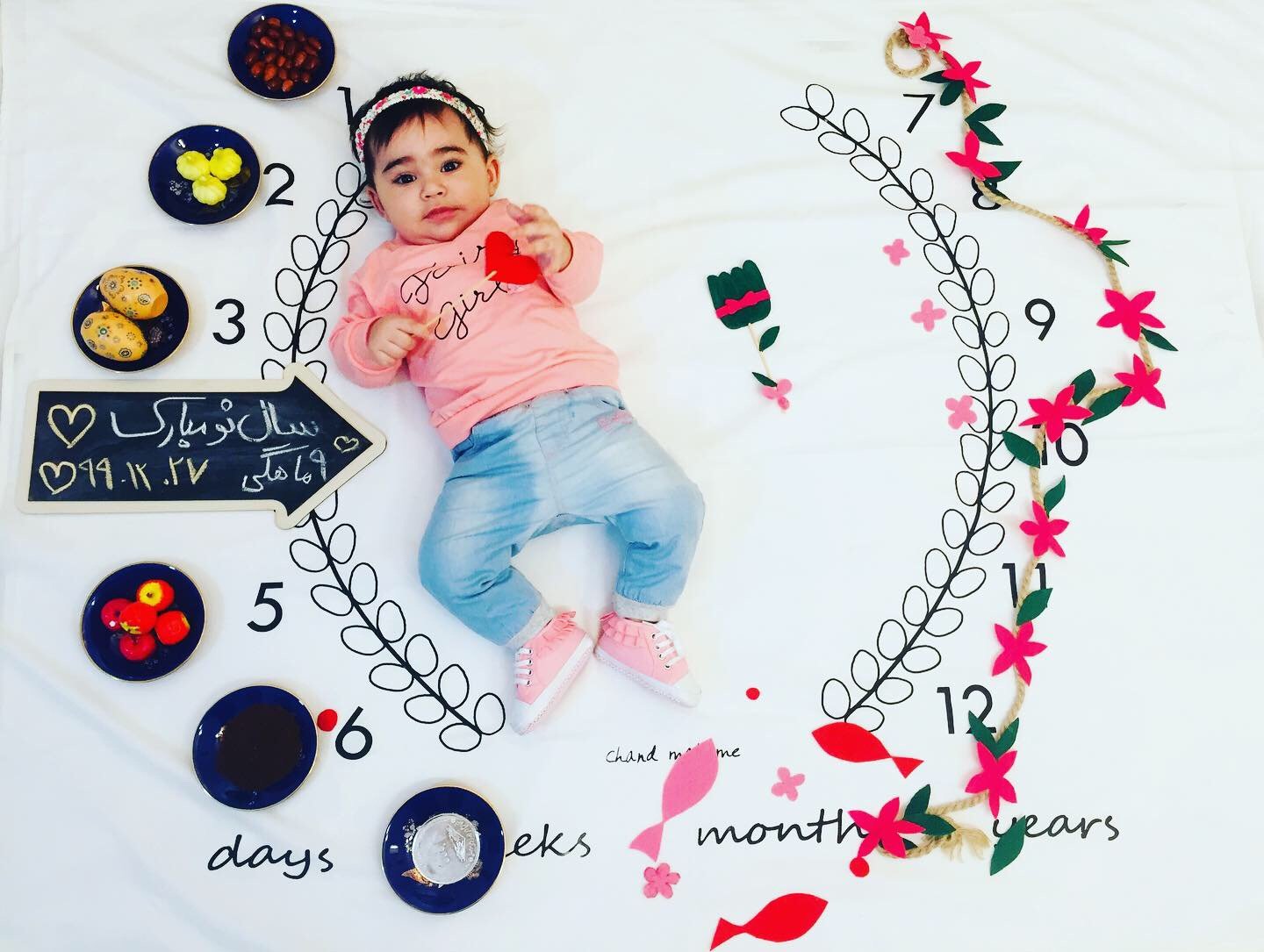 نه ماهگی نوزاد دلوین قربانی