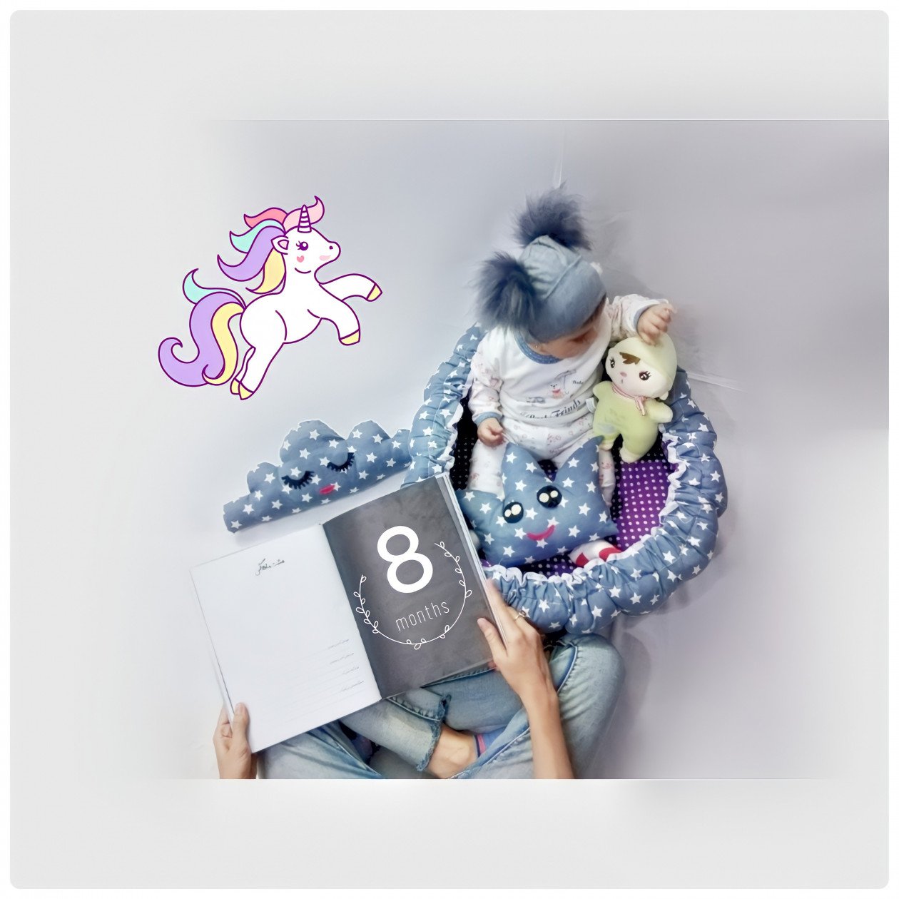 هشت ماهگی نوزاد ایلماه کاظمی