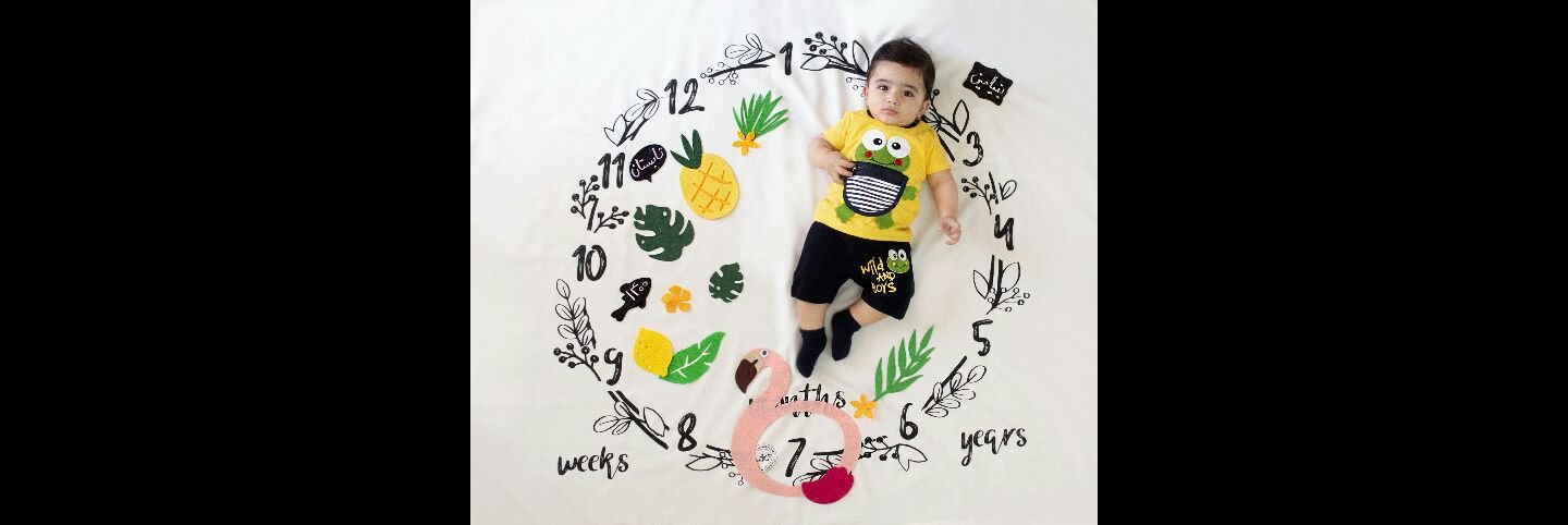 هشت ماهگی نوزاد سعیده کنعانی