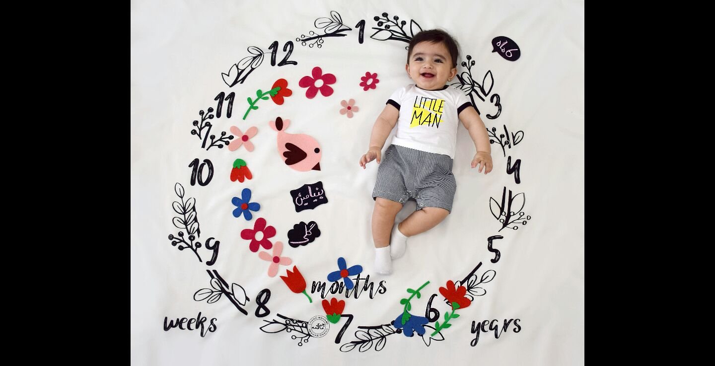 هفت ماهگی نوزاد سعیده کنعانی