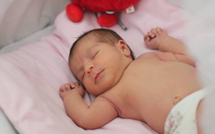 یک ماهگی نوزاد باران تجری