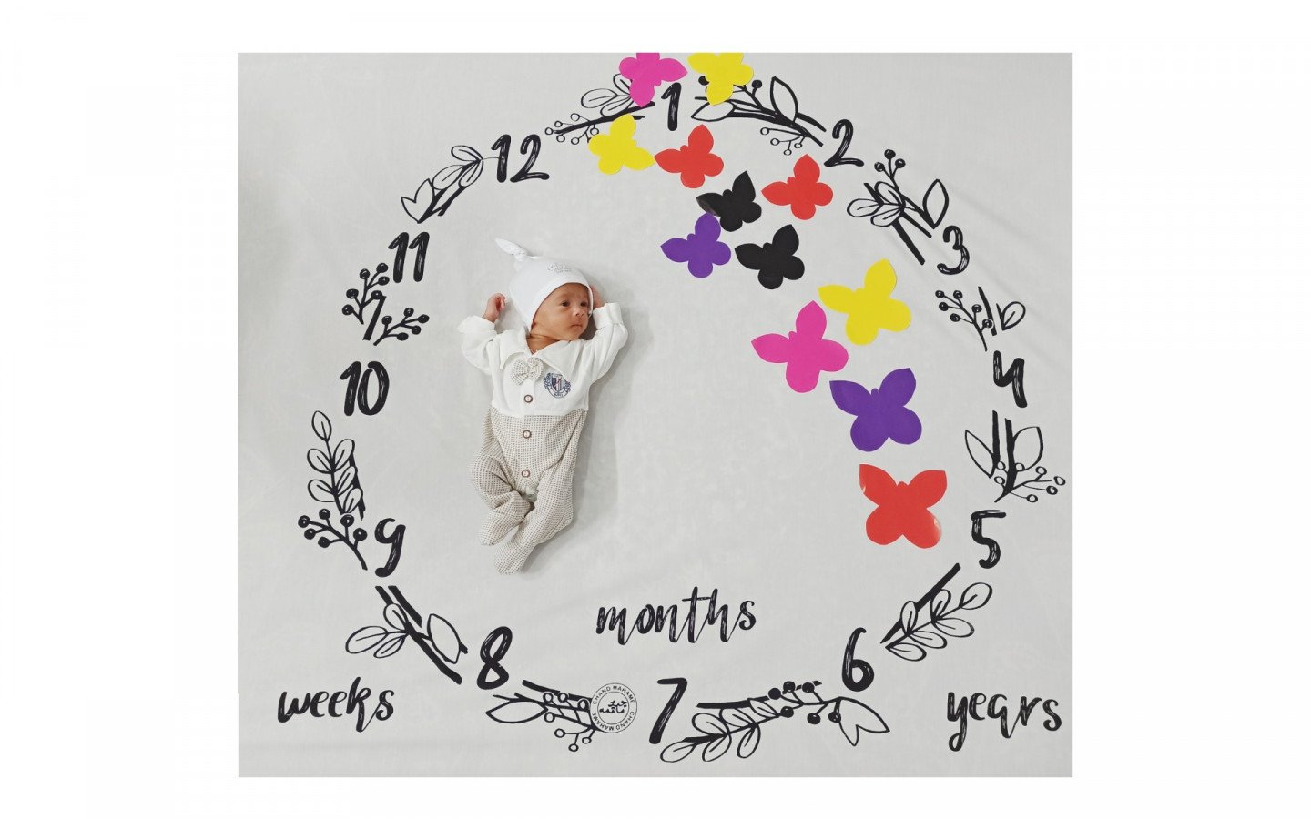 یک ماهگی نوزاد آیهان قلیان