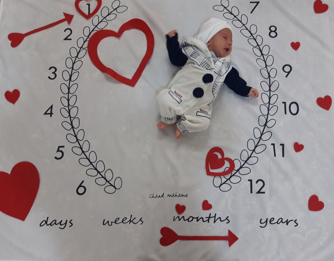 یک ماهگی نوزاد محمد امین صفری