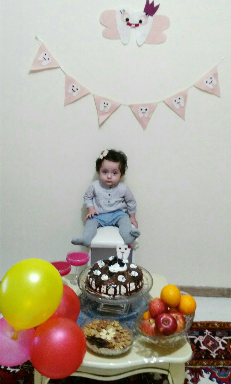 نه ماهگی نوزاد حلما تلاش