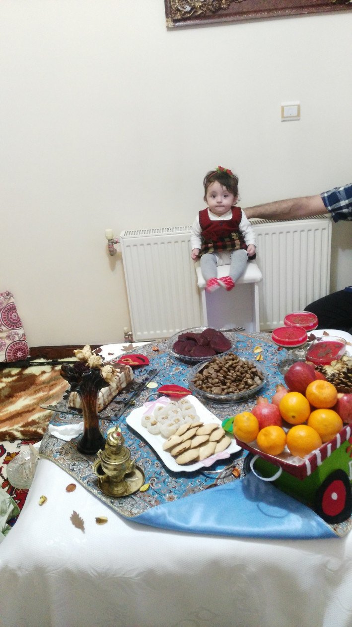 نه ماهگی نوزاد حلما تلاش