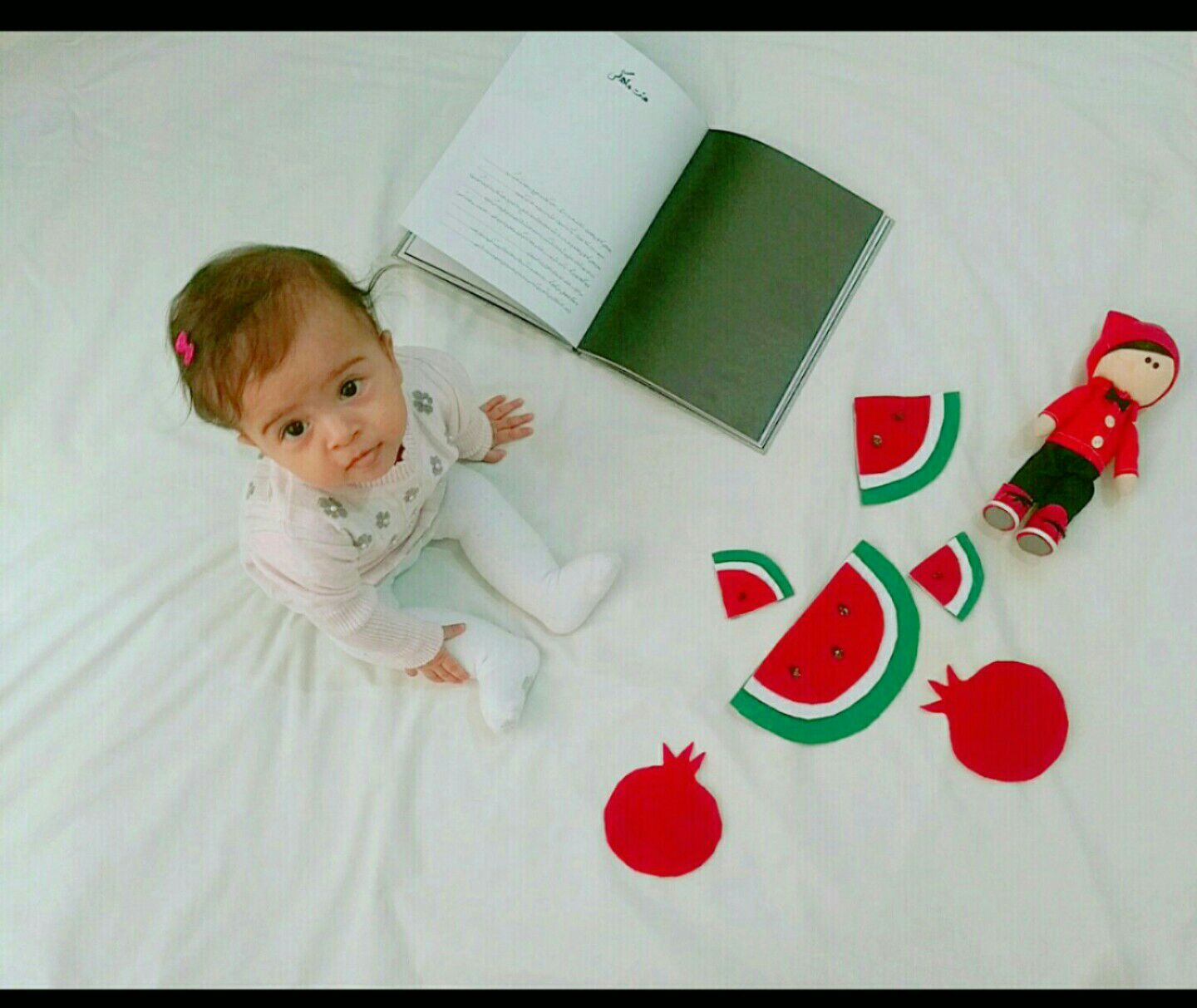 هفت ماهگی نوزاد مهنیا شاکری