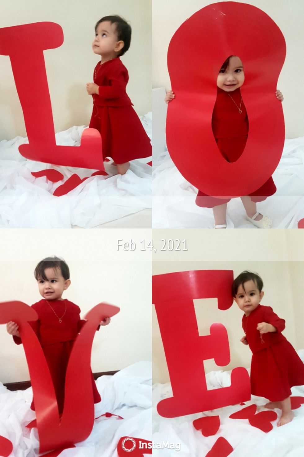 جشن ولنتاین کودک ارغوان رجبلو