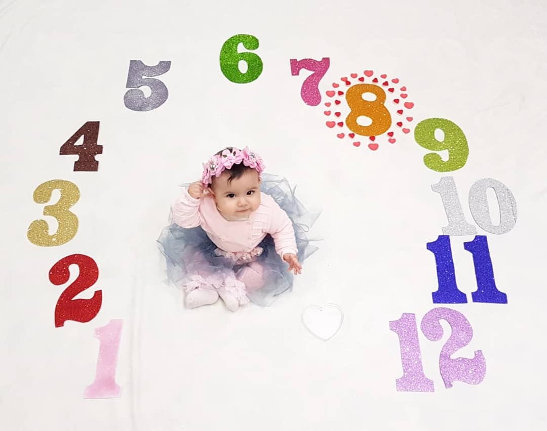 هشت ماهگی نوزاد ارغوان رجبلو