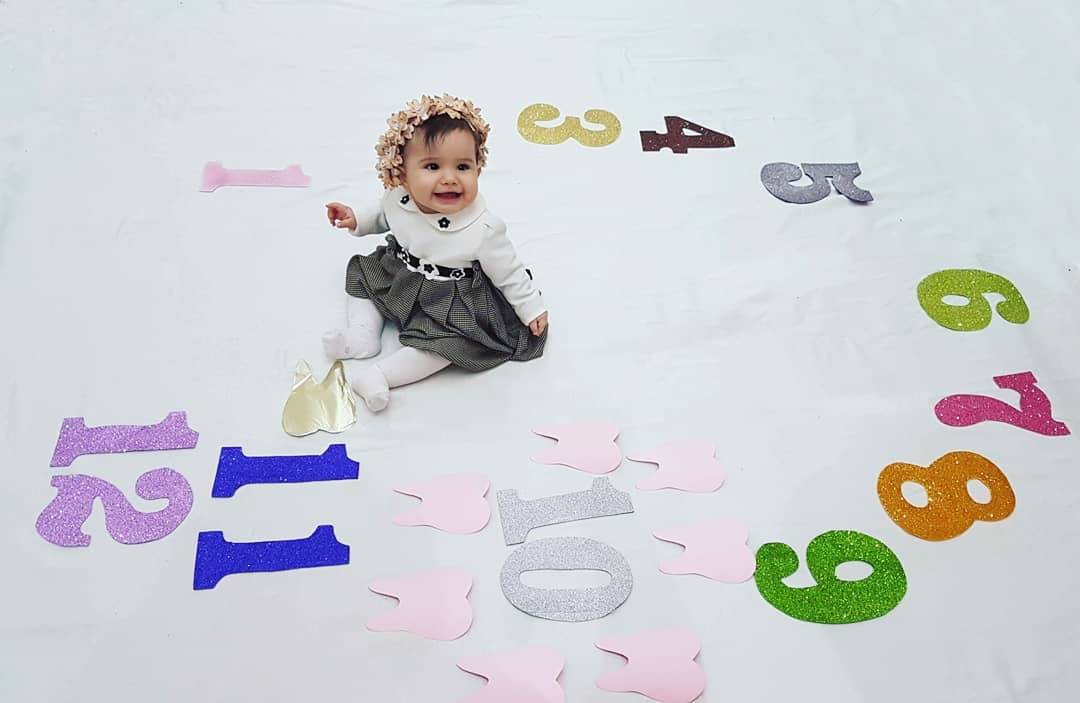 ده ماهگی نوزاد ارغوان رجبلو