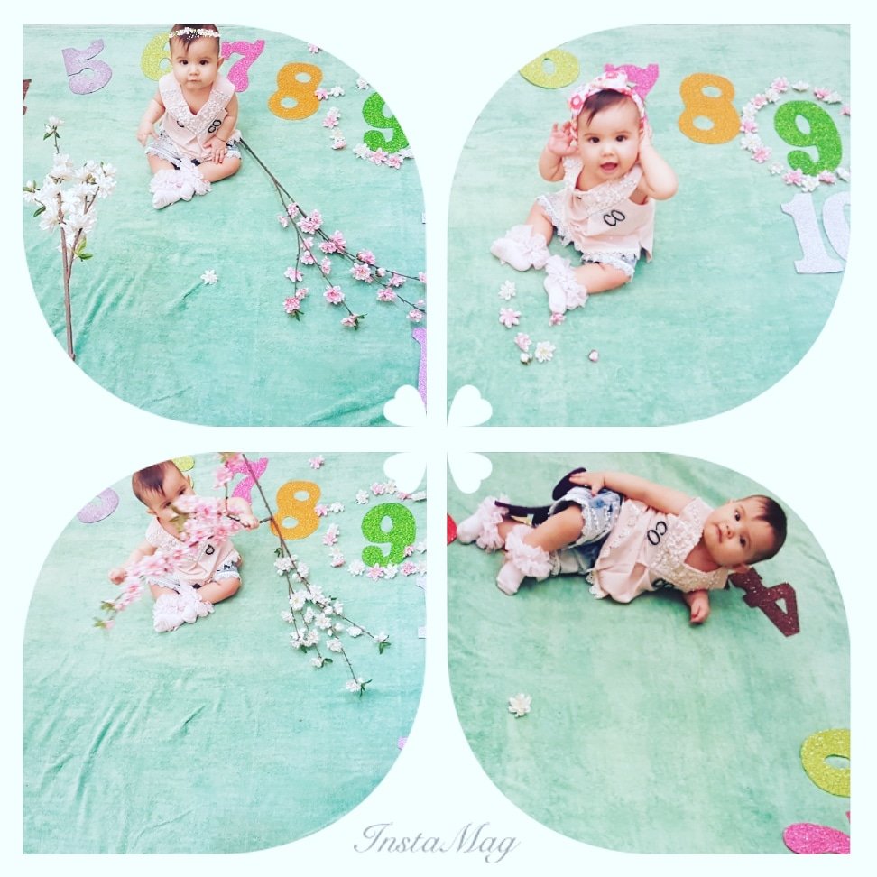 نه ماهگی نوزاد ارغوان رجبلو