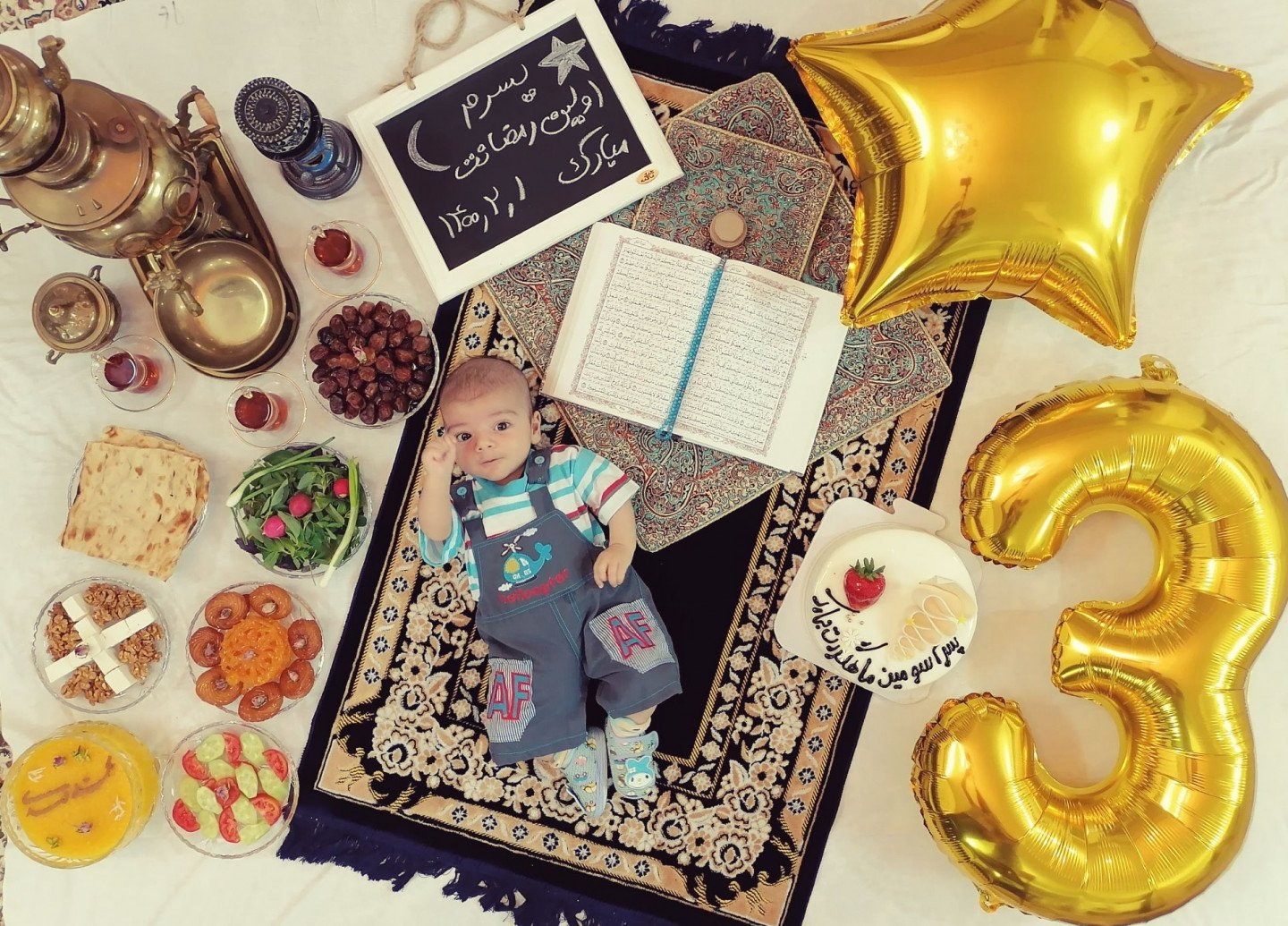 سه ماهگی نوزاد محمد مهدی