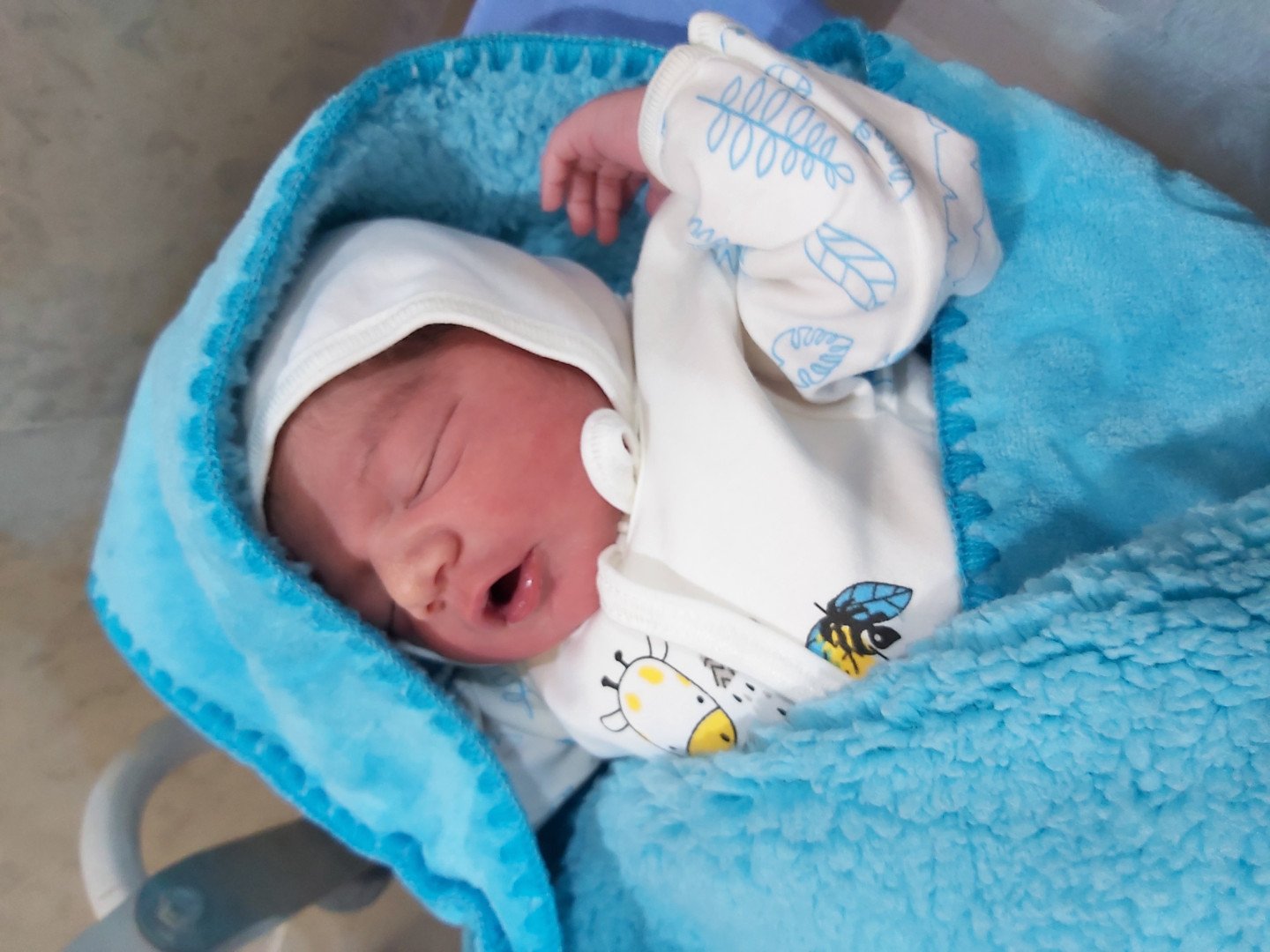 متولد شدن نوزاد محمد مهدی