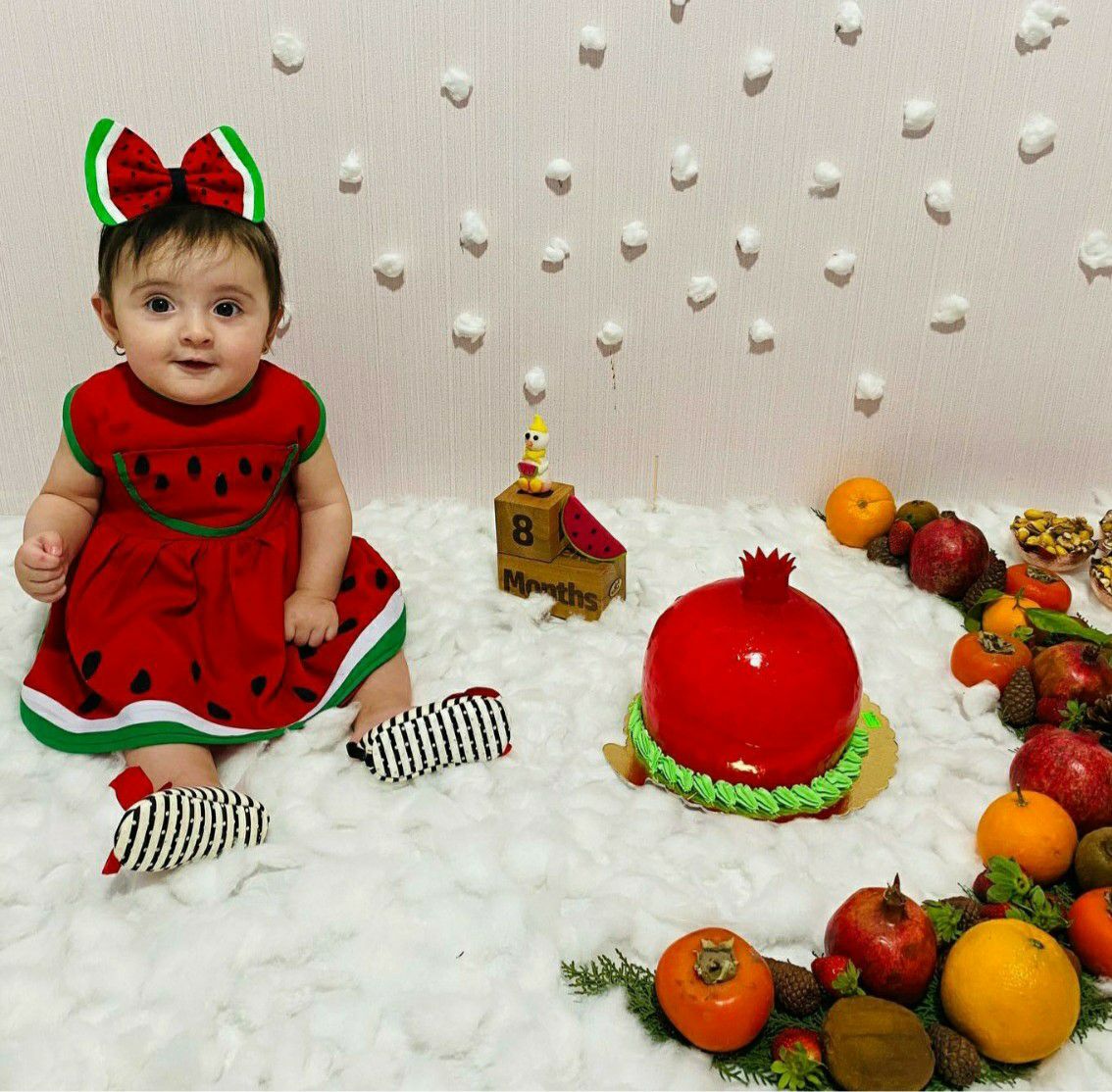 هشت ماهگی نوزاد الین اسمعیلی