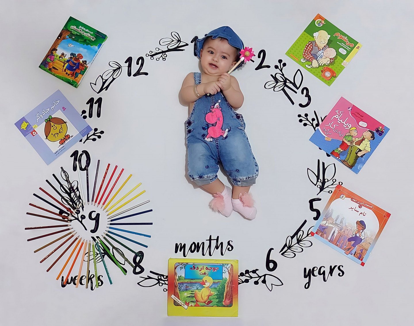 نه ماهگی نوزاد نورا عزیزی