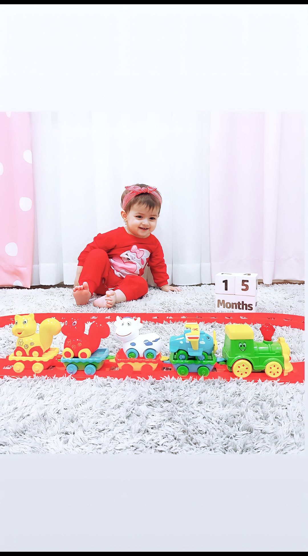 پانزده ماهگی کودک نورا عزیزی