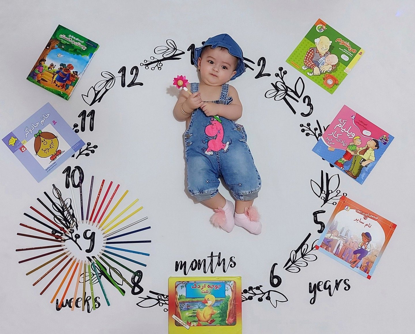 نه ماهگی نوزاد نورا عزیزی