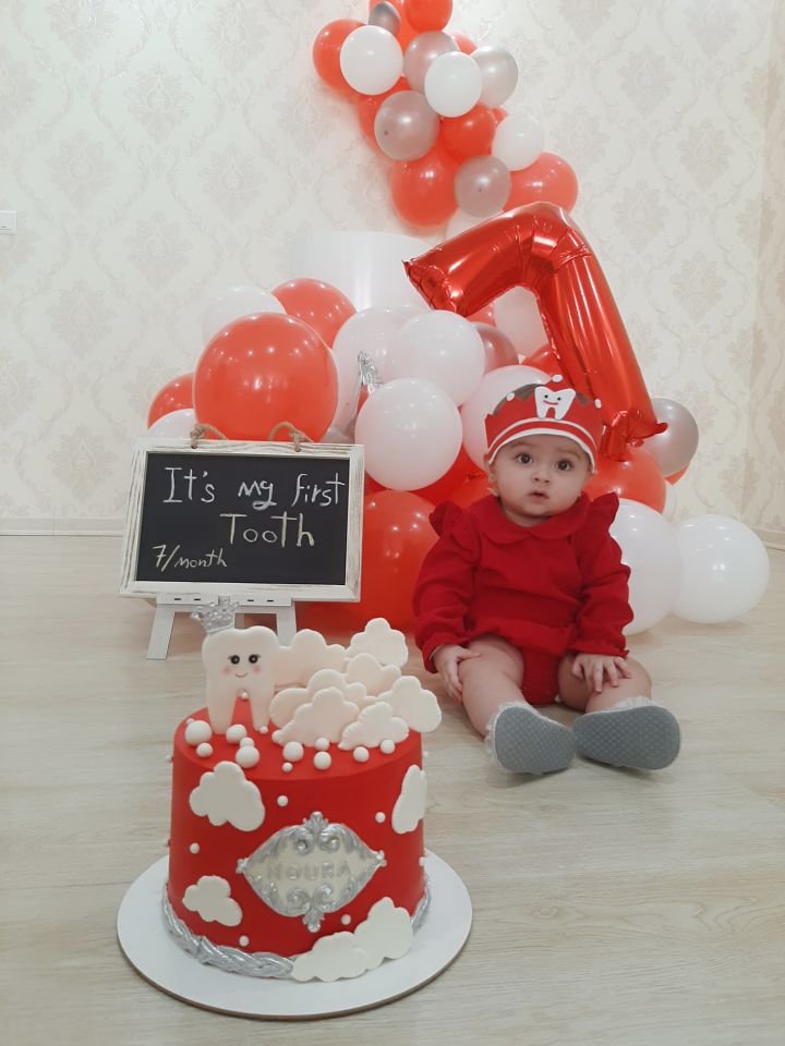 جشن دندونی نوزاد نورا عزیزی