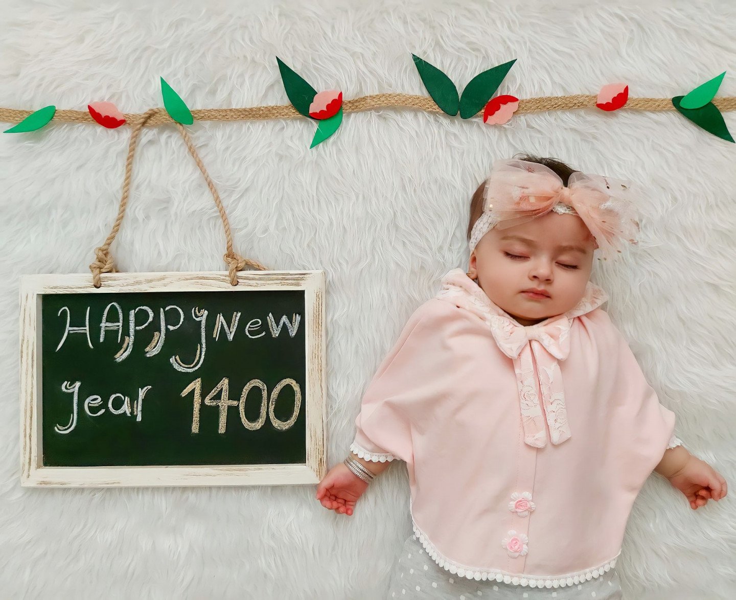 هشت ماهگی نوزاد نورا عزیزی