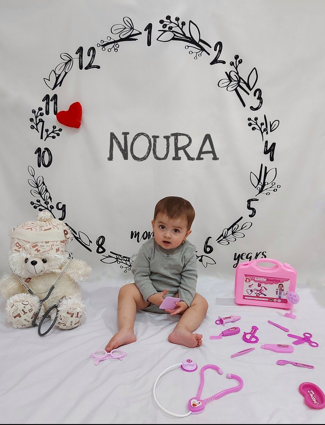 پارچه ماهگرد طرح حلقه تمشک نورا عزیزی