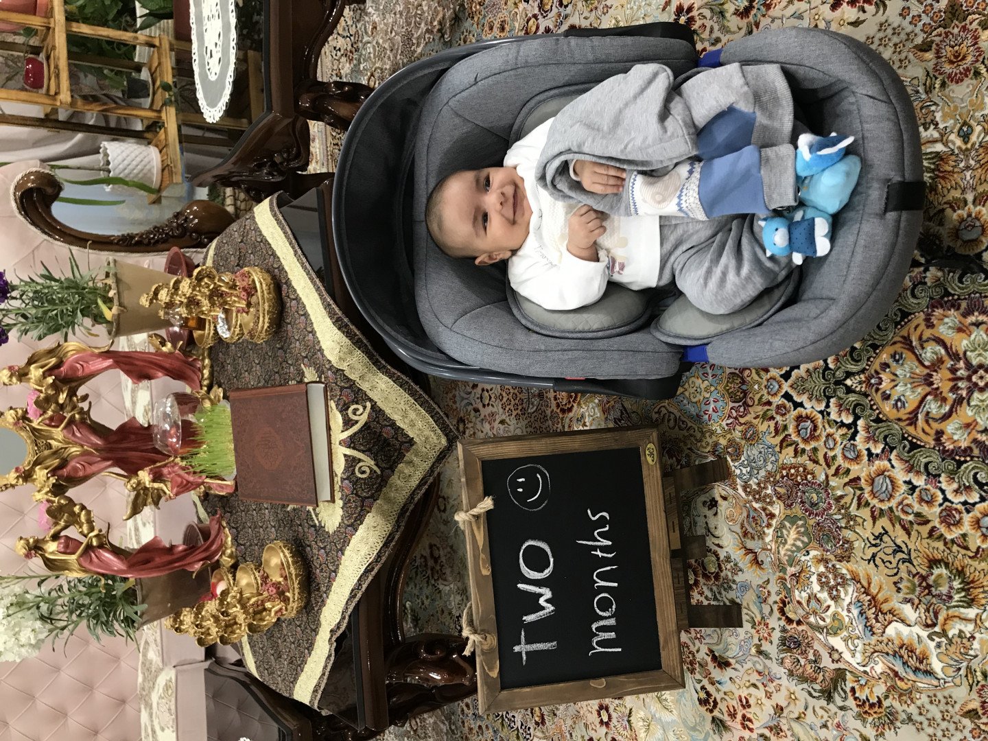 اولین خنده نوزاد سامیار سلیمی