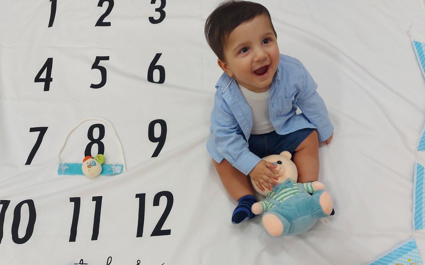 هشت ماهگی نوزاد محمدصادق راجی