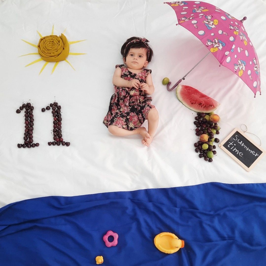 تم عکس تابستانی کودک آیرین اسماعیلی