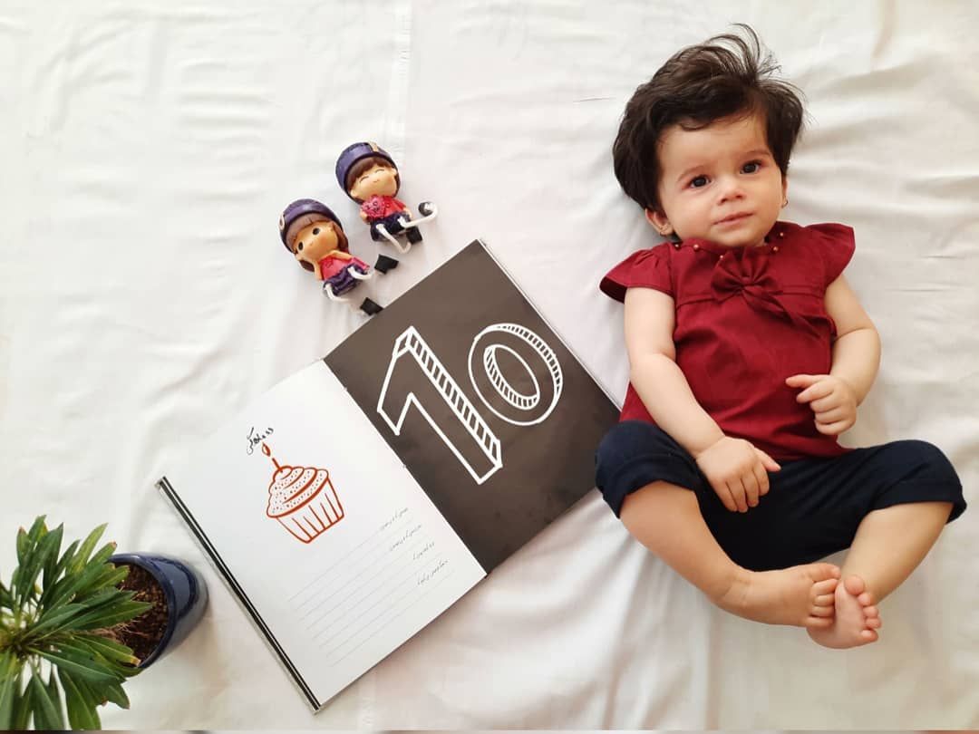 ده ماهگی نوزاد آیرین اسماعیلی