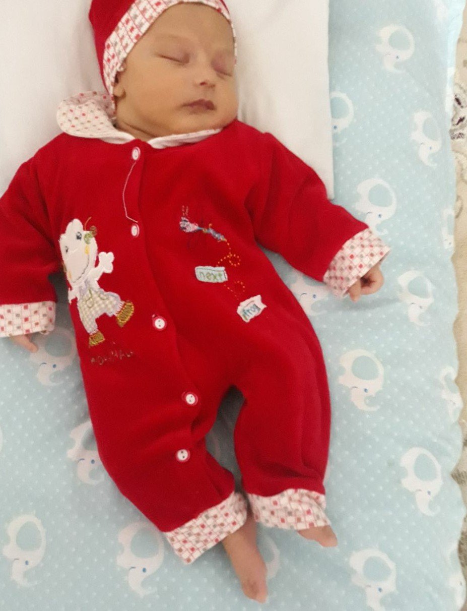 یک ماهگی نوزاد محمد یاسین پاسبان
