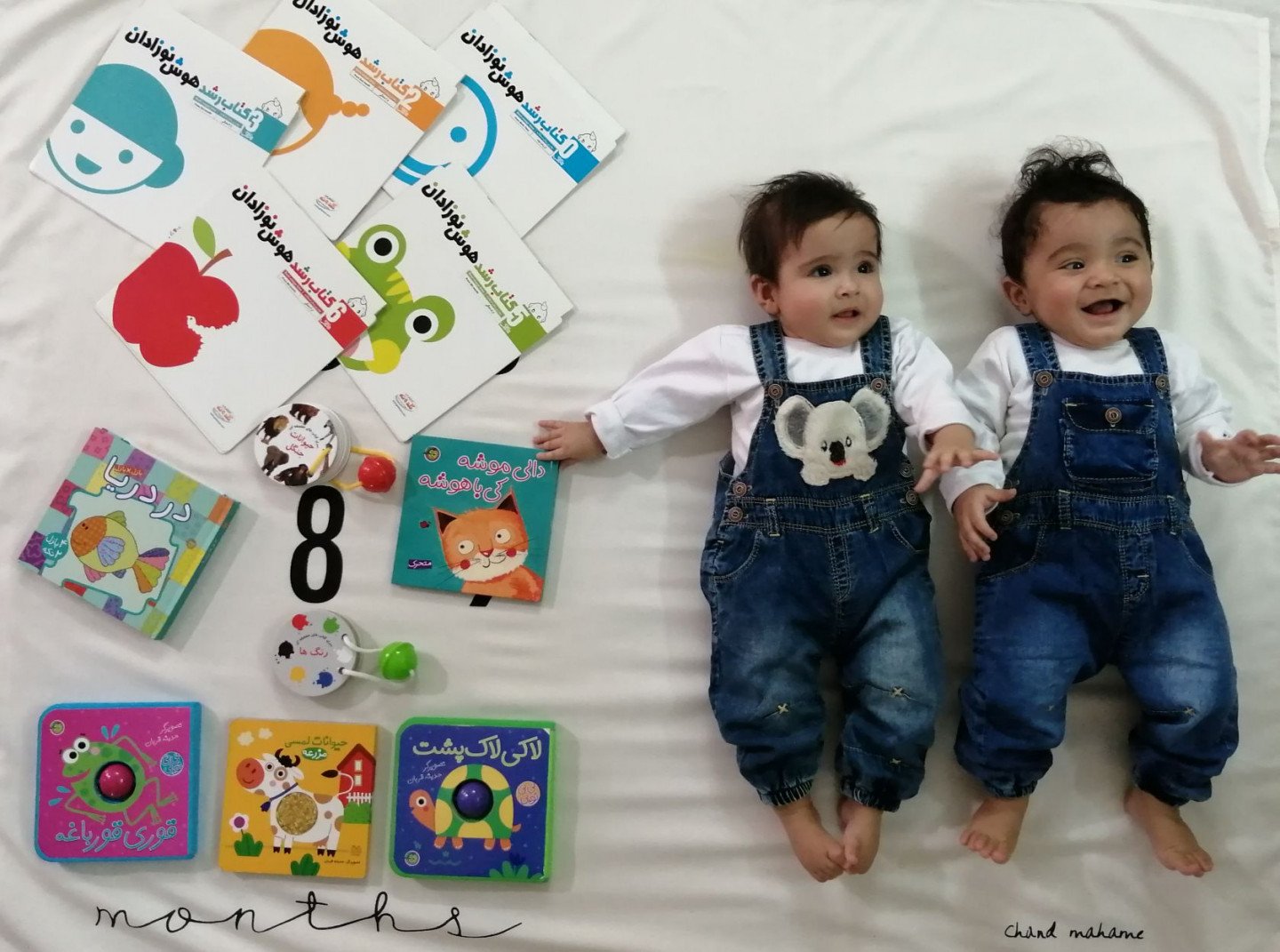 هشت ماهگی نوزاد سلین  و سهند عسگری