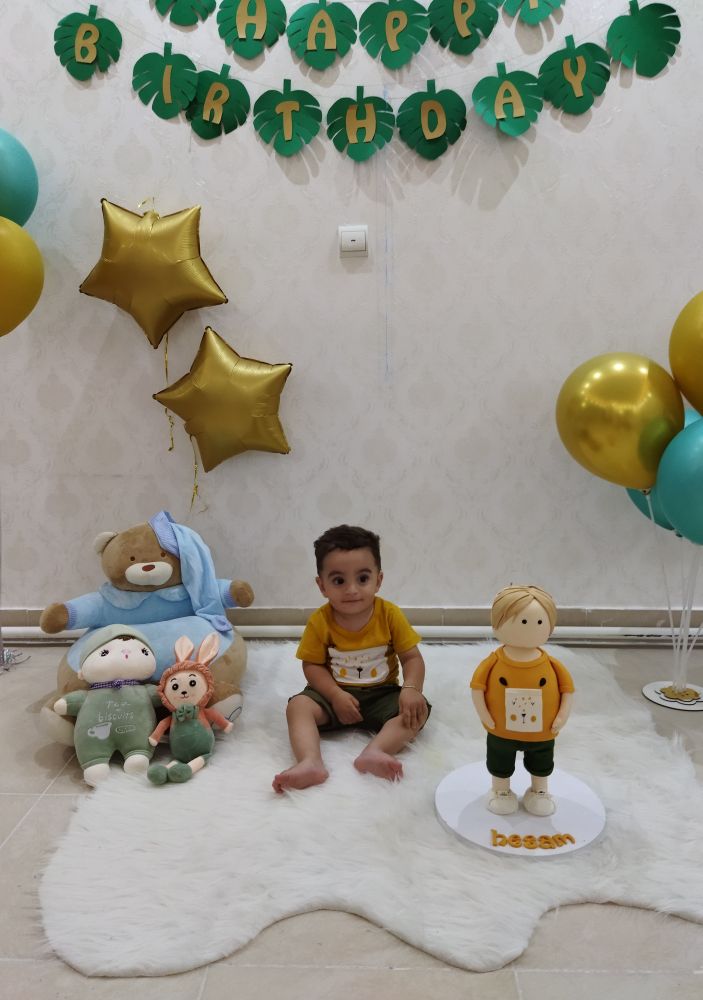 راه رفتن نوزاد امیرحسام پورقاسمی