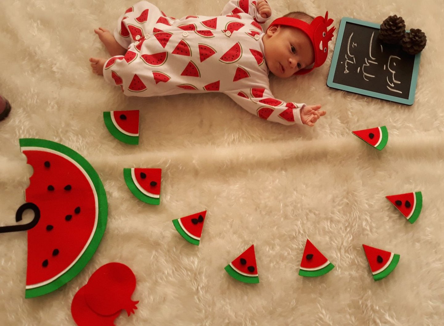 یک ماهگی نوزاد شاهان علی فتاح پور