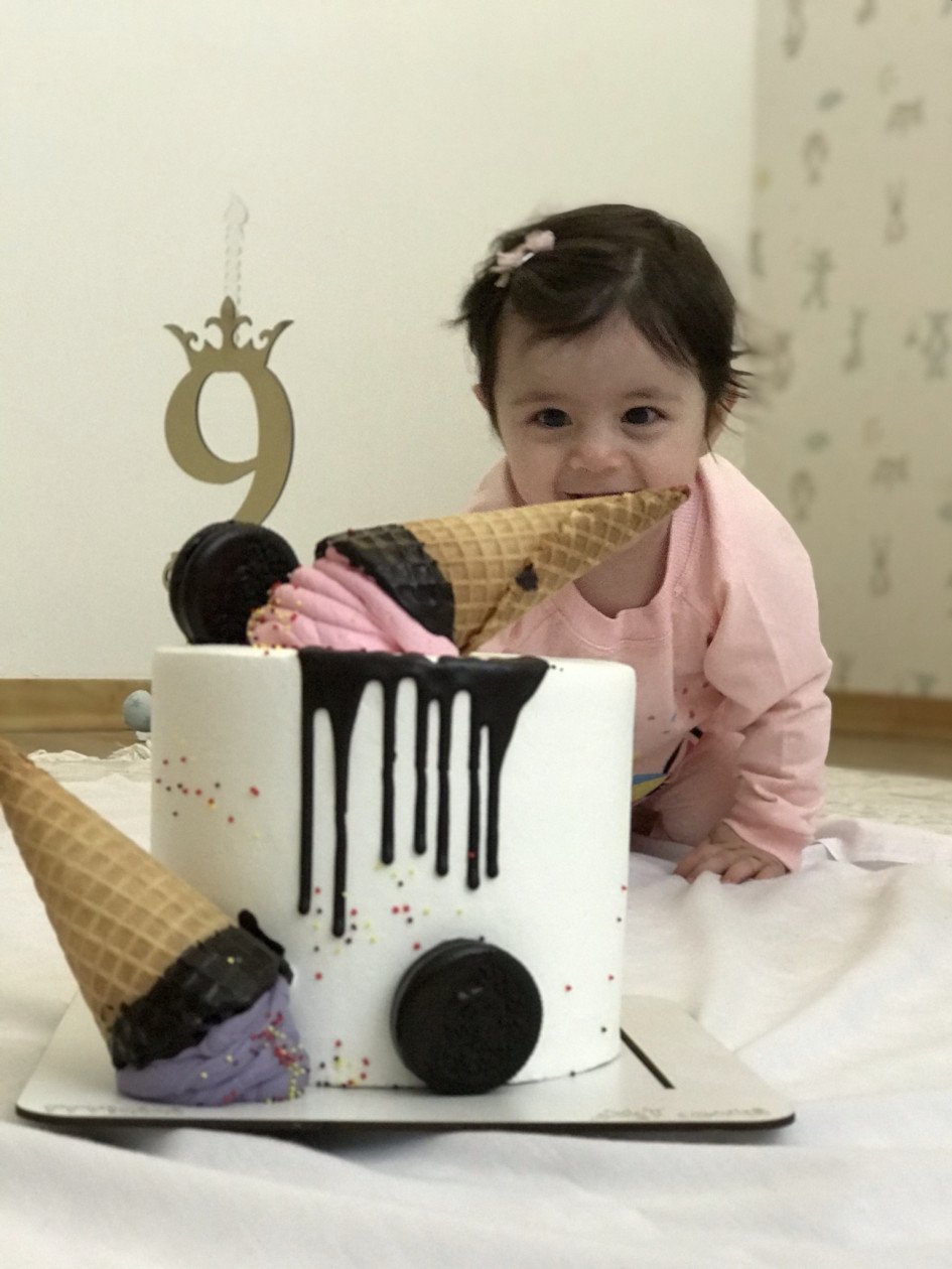 نه ماهگی نوزاد آوا پرهيزكار