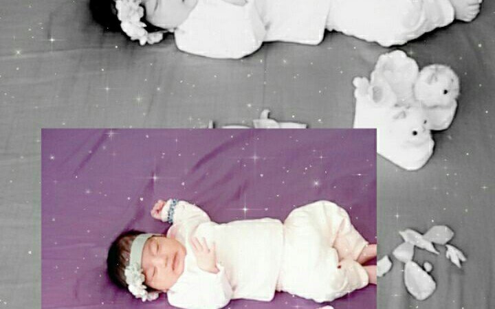 یک ماهگی نوزاد هلسا