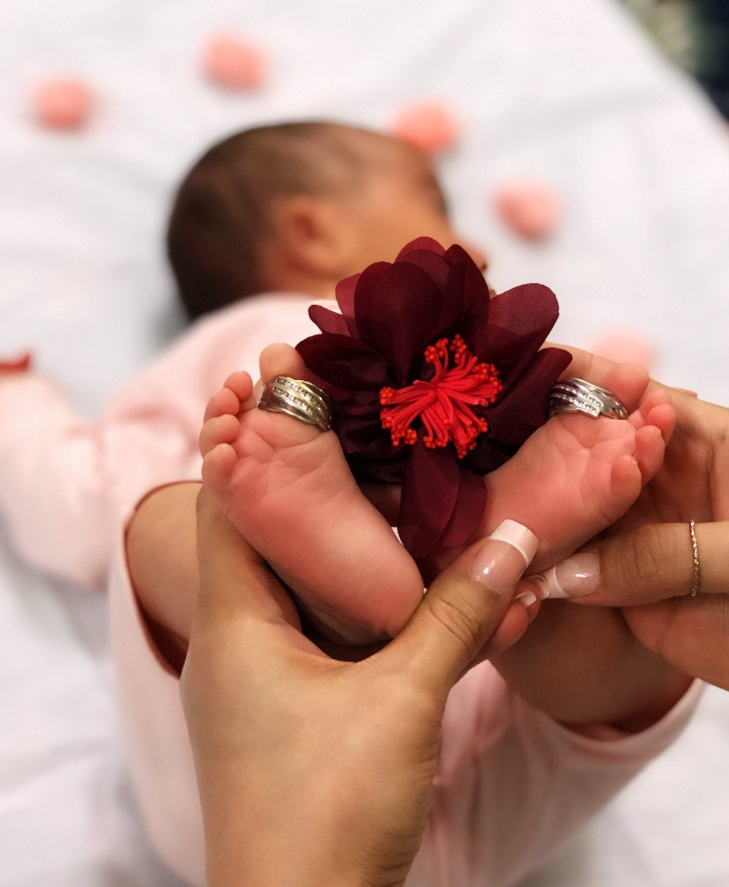 یک ماهگی نوزاد بارانا امیری اشکذری