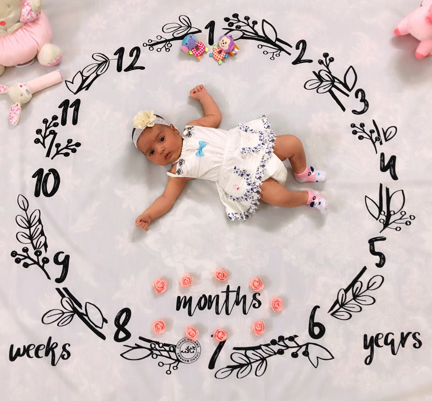 یک ماهگی نوزاد بارانا امیری اشکذری