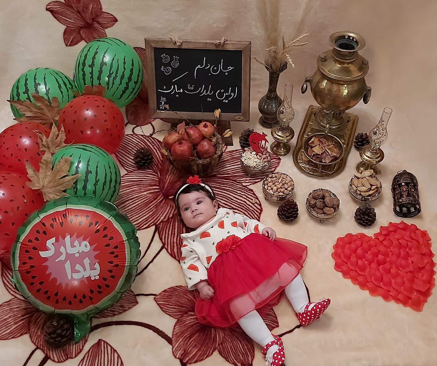 سه ماهگی نوزاد حلما حبیبی