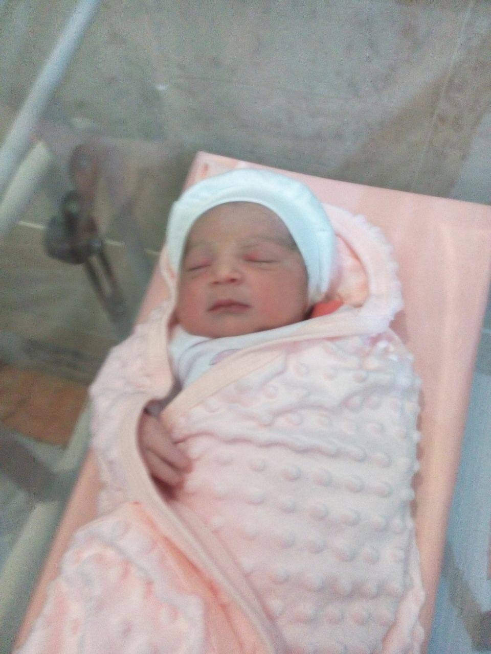 متولد شدن نوزاد سیده آوا خوشدل