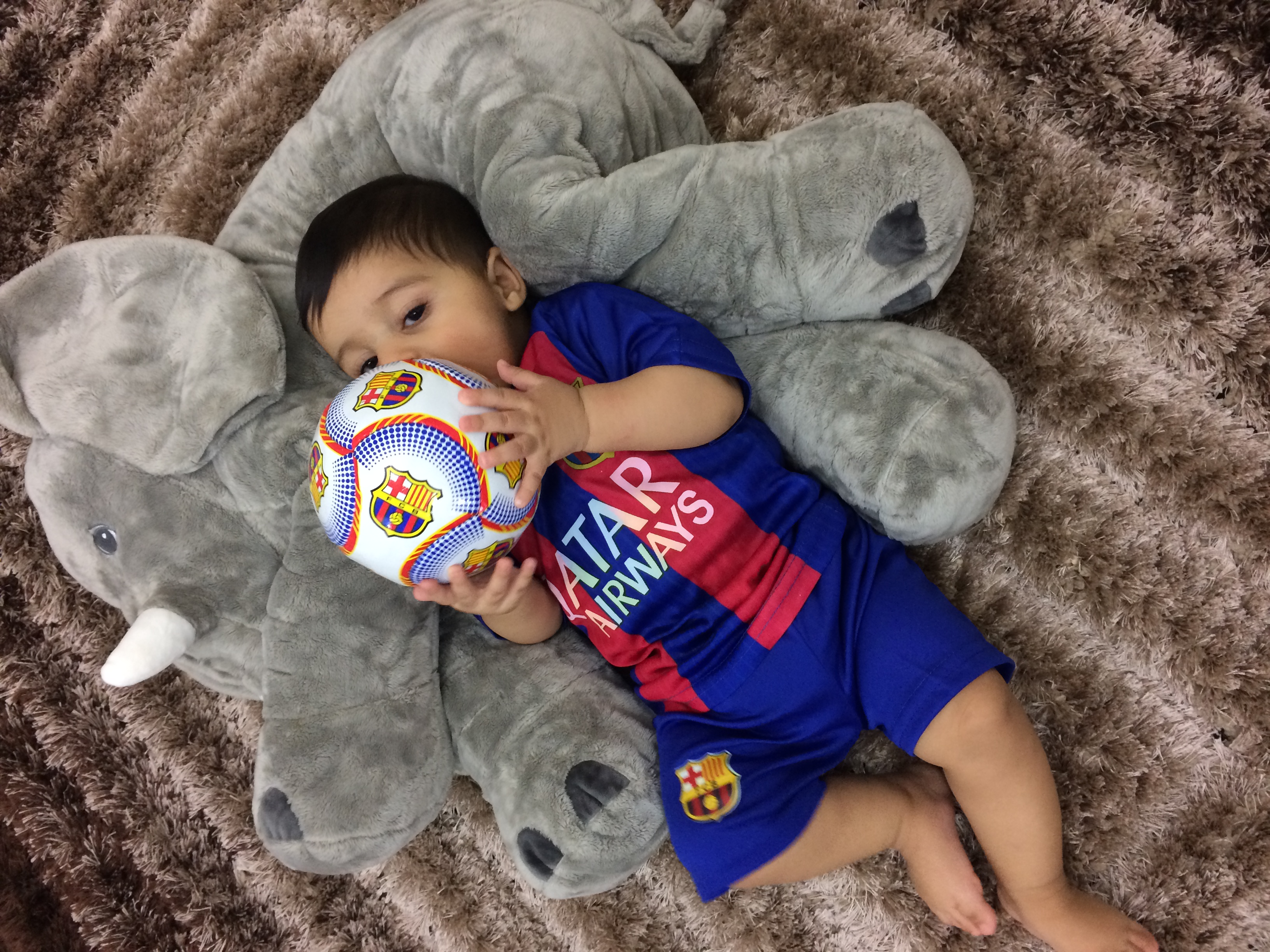 هجده ماهگی کودک سيد بهداد عسكري