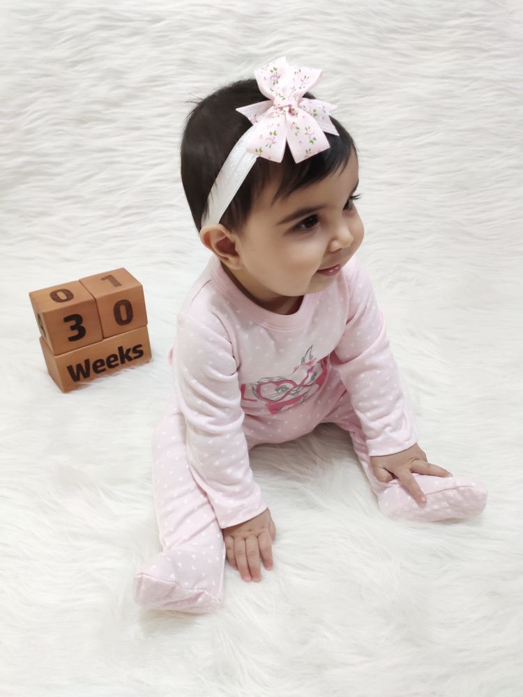 هفت ماهگی نوزاد ترنم توکلی