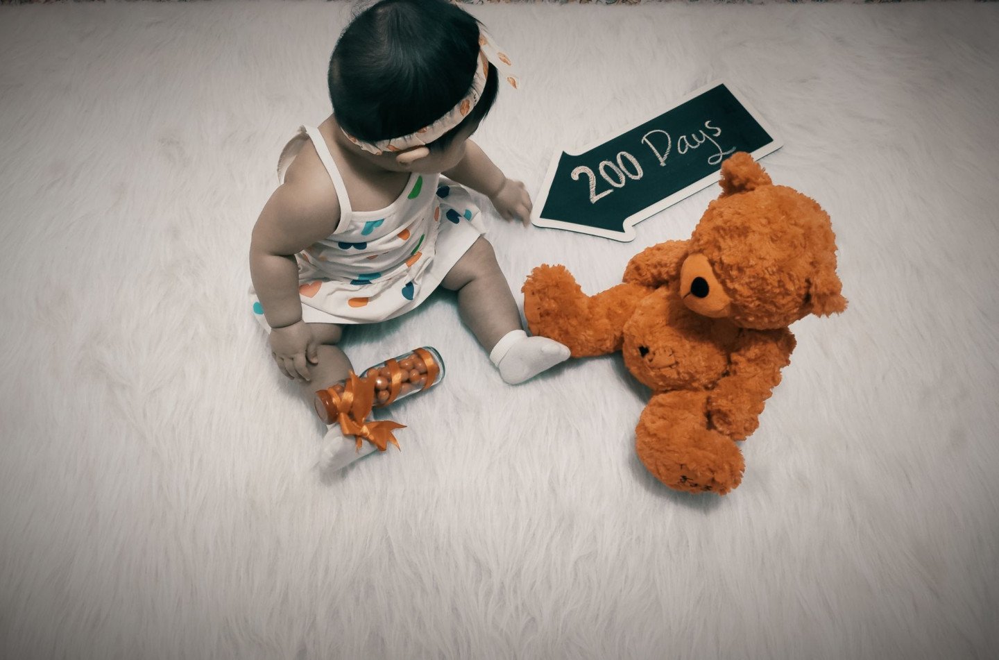 هفت ماهگی نوزاد ترنم توکلی