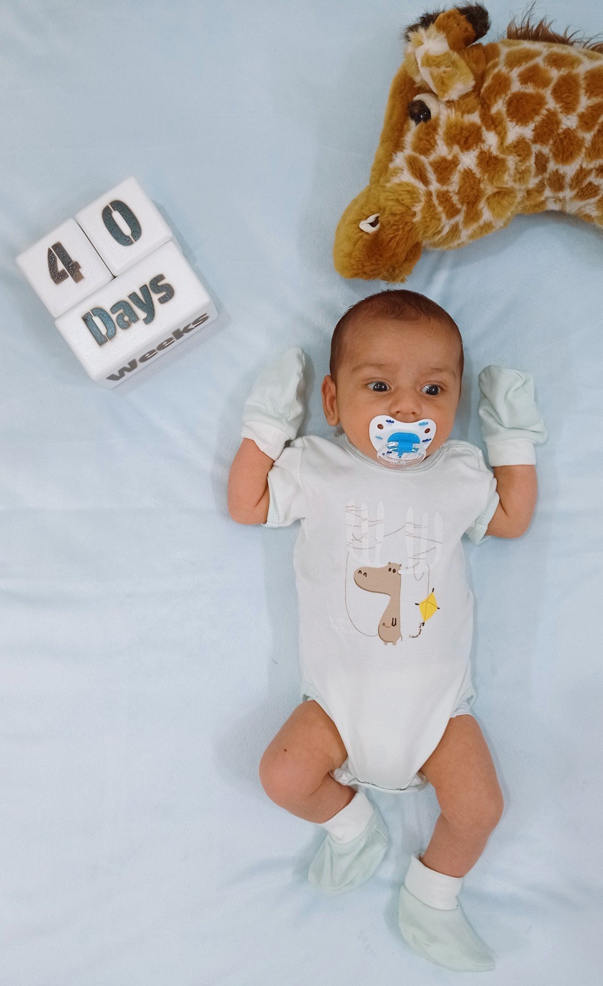 یک ماهگی نوزاد رضا دل روشن