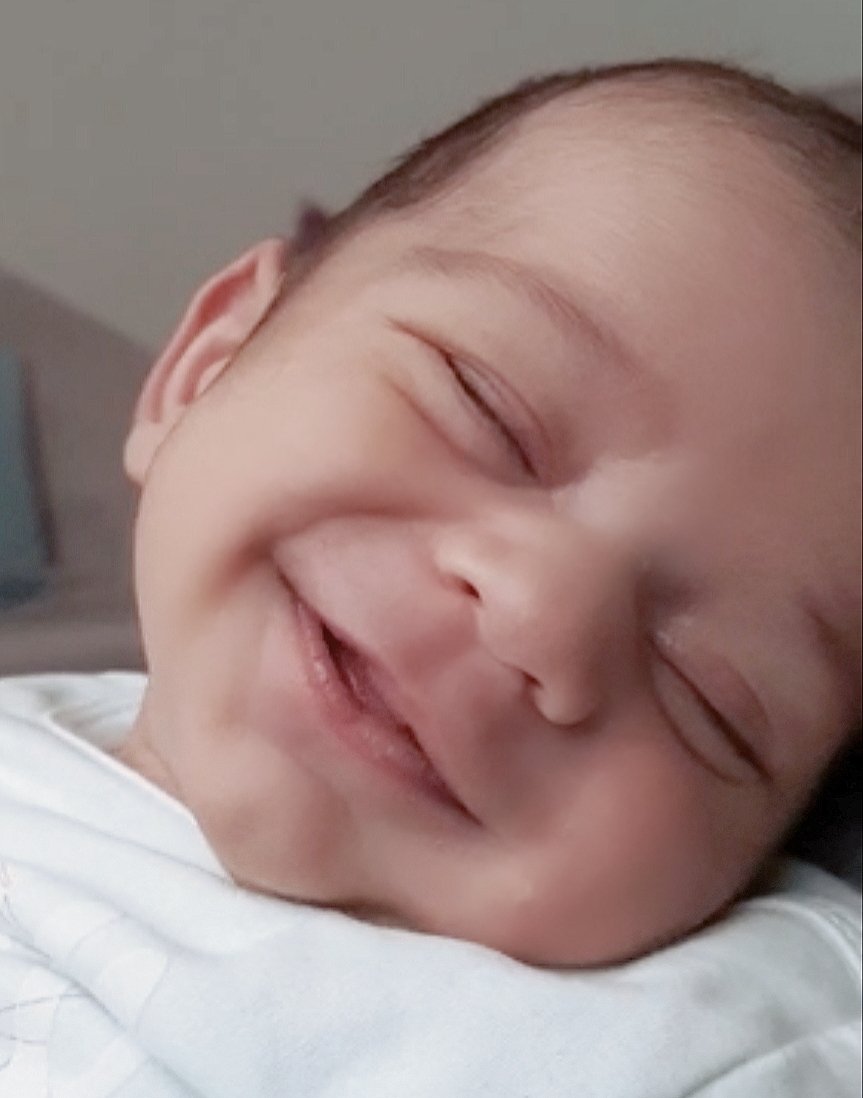 یک ماهگی نوزاد رضا دل روشن