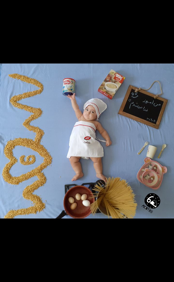 شش ماهگی نوزاد نیل آی نامدار