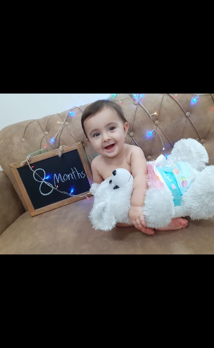 هشت ماهگی نوزاد نیل آی نامدار