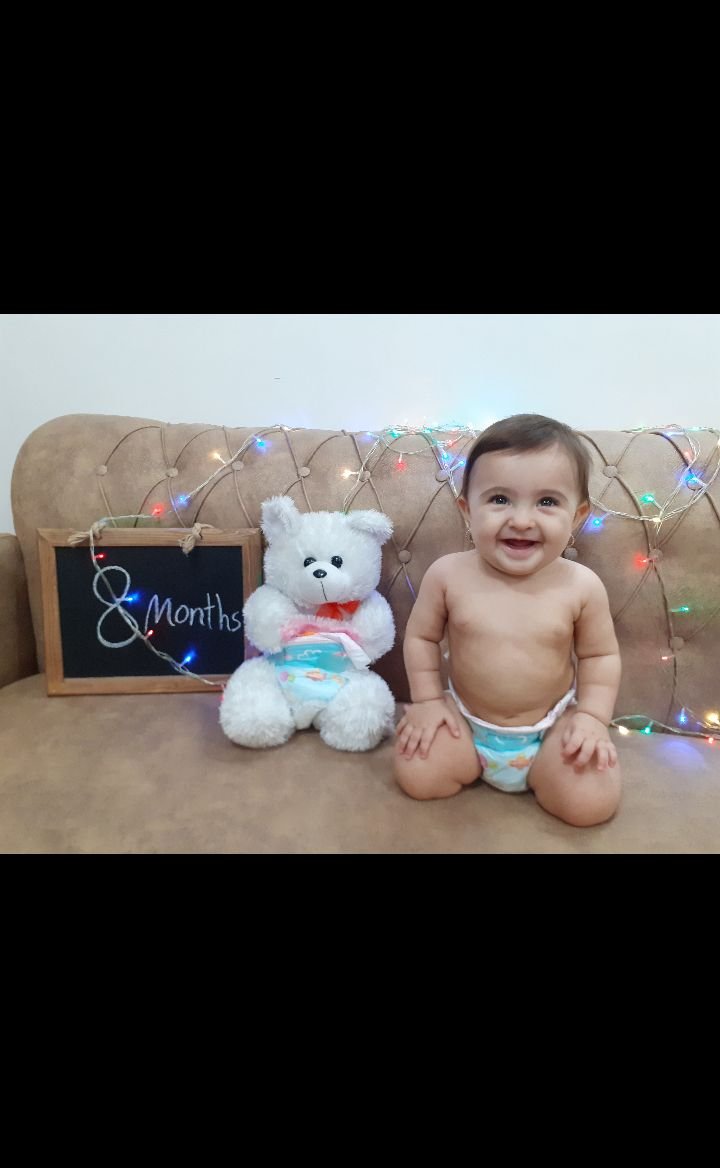 هشت ماهگی نوزاد نیل آی نامدار